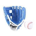thumbnail image 3 of Guante de campo de béisbol y guante de sóftbol reforzado con bolas Resistente al desgaste Mano izquierda 125 pulgadas azul Zulema Guantes de receptor de béisbol, 3 of 8