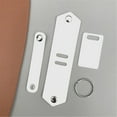 thumbnail image 2 of SDNall Vintage Leather Keyring with Photo Holder - DIY Metal Chain Lovers Gift, 2 of 2