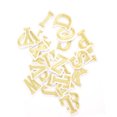 thumbnail image 3 of Autocollant Alphabet Tissu Bricolage Accessoire Design Révolutionnaire, 3 of 4