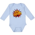 thumbnail image 3 of Inktastic Big Brother Super Hero Boys Long Sleeve Baby Bodysuit, 3 of 5
