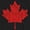 Black, variant on Canadian Flag T-Shirt Canada Pride Maple Leaf Vintage Graphic Tee Top