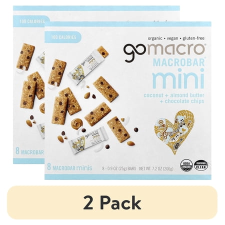 (2 pack) OG2 GoMacro Bar Coconut Almond
