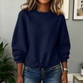 thumbnail image 3 of Ounisa Women's Winter Fashionable Casual Sweatshirt Long Sleeved Pullover Sweatshirt Hooded Sweatshirt, 3 of 8