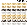 thumbnail image 4 of 500PCS 8MM DIY Accessories Material Eight Pentals Beads Flower Caps Pendant Hollow Spacer End Caps Jewelry Findings (Assorted Color), 4 of 6