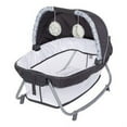 thumbnail image 4 of Baby Trend Nursery Den Playard with Rocking Snooze Pod and Flip-Over Changer, Pebble Stone Grey, 4 of 14