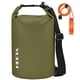 thumbnail image 1 of Dry Bag HEETA - Camiseta enrollable impermeable con silbato (10 L), color verde oscuro, 1 of 7