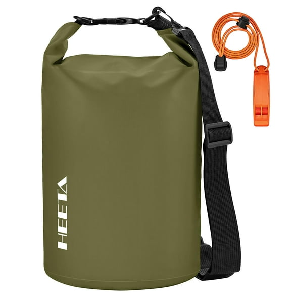 Dry Bag HEETA - Camiseta enrollable impermeable (40 L, con silbato)