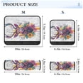 thumbnail image 3 of 2 Car Seat Belt Covers M Size 10*7.7 Inches Car Seat Belt Shoulder Pad Backpack Shoulder Pad Stroller Belt Cover Color Art Deer, 3 of 8