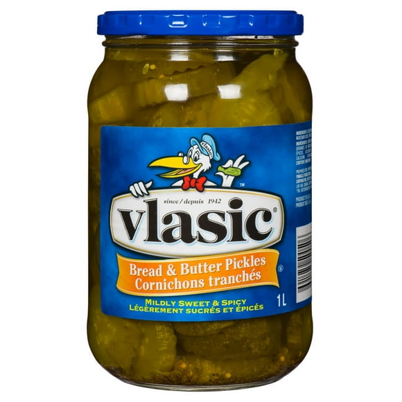 Cornichons marinés tranchés Vlasic