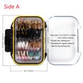 thumbnail image 4 of Bassdash Fly Fishing Assorted Flies Kit, Pack of 64 pcs Fly lure including Dry Flies, Wet Flies, Nymphs, Streamers, Terrestrials and More, with Double-Side Waterproof Fly Box, 4 of 8