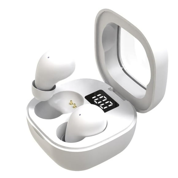 Auriculares inalámbricos Honcas Invisible Mini Bluetooth 5.3 blancos