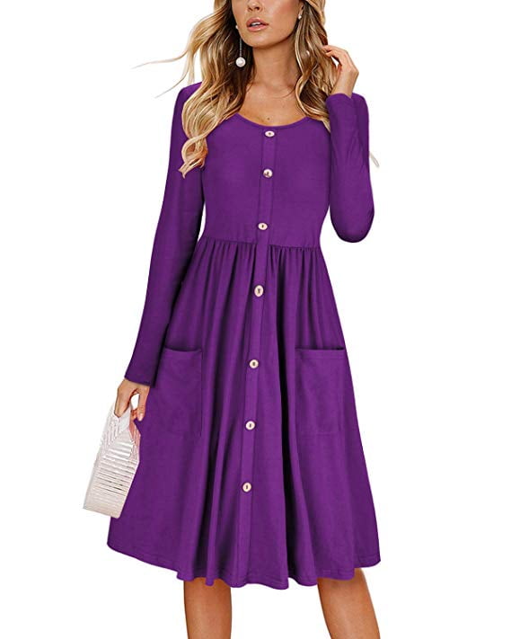 walmart purple dress