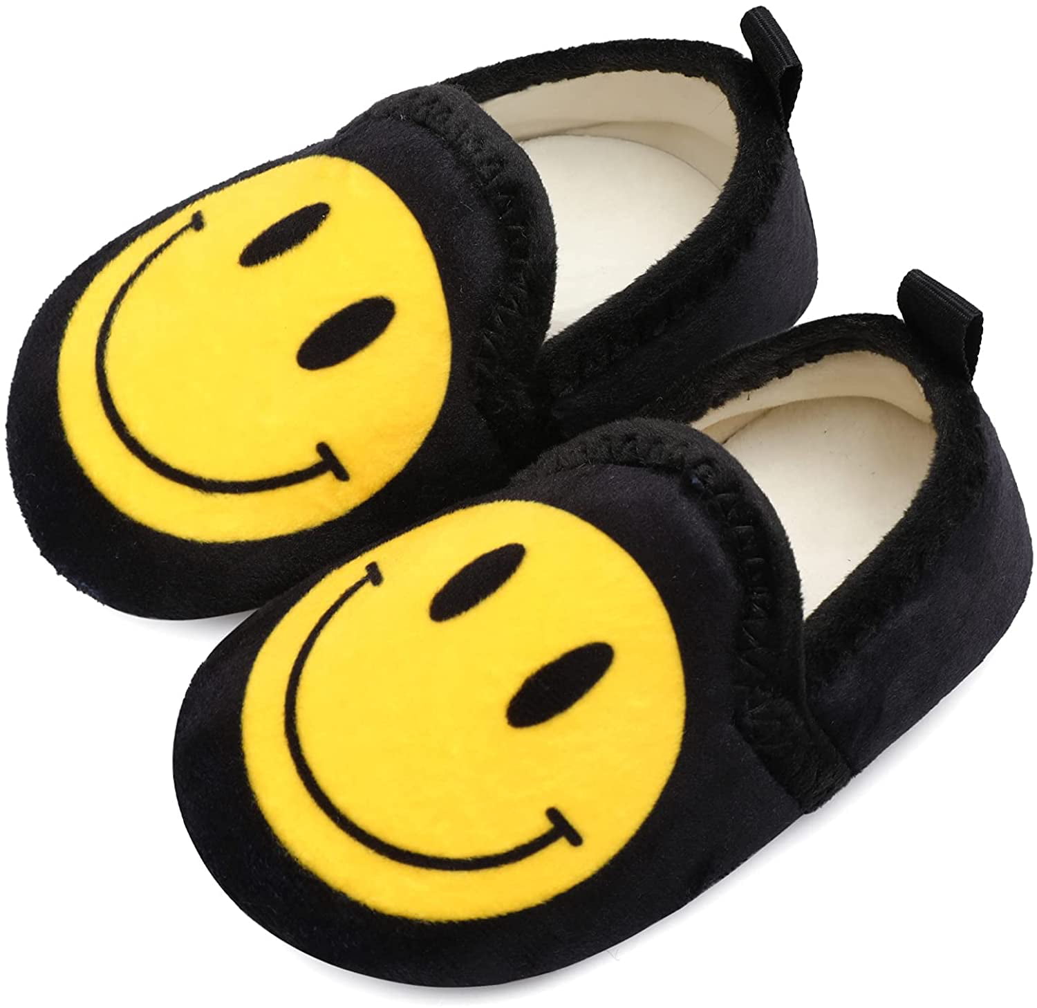 L-RUN Toddler Boys Girls House Slippers Indoor Home Shoes Warm Socks for Kids 