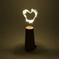 thumbnail image 1 of Shengyu 2M 20leds Battery Powered Bottle Cork Silver Wire String Lights with Batteries Home Decor, 1 of 1
