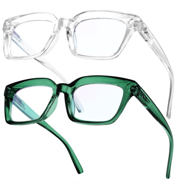 Gafas IBOANN de gran tamaño que bloquean la luz azul para mujer