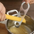 thumbnail image 4 of FRCOLOR 2pcs Spaghetti Measurer for Portion Control Spaghetti Measuring Tool 4-Hole Metal Pasta Ruler Measurer Tool Device for Home Use, 4 of 7