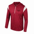 thumbnail image 2 of Men's Colosseum Cardinal Arkansas Razorbacks Dozer Half-Zip Windshirt, 2 of 3