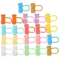 thumbnail image 5 of 48 pcs  Reusable Straw Cover Cap Silicone Straw Tip Covers Drinking Straw Protective Caps, 5 of 6