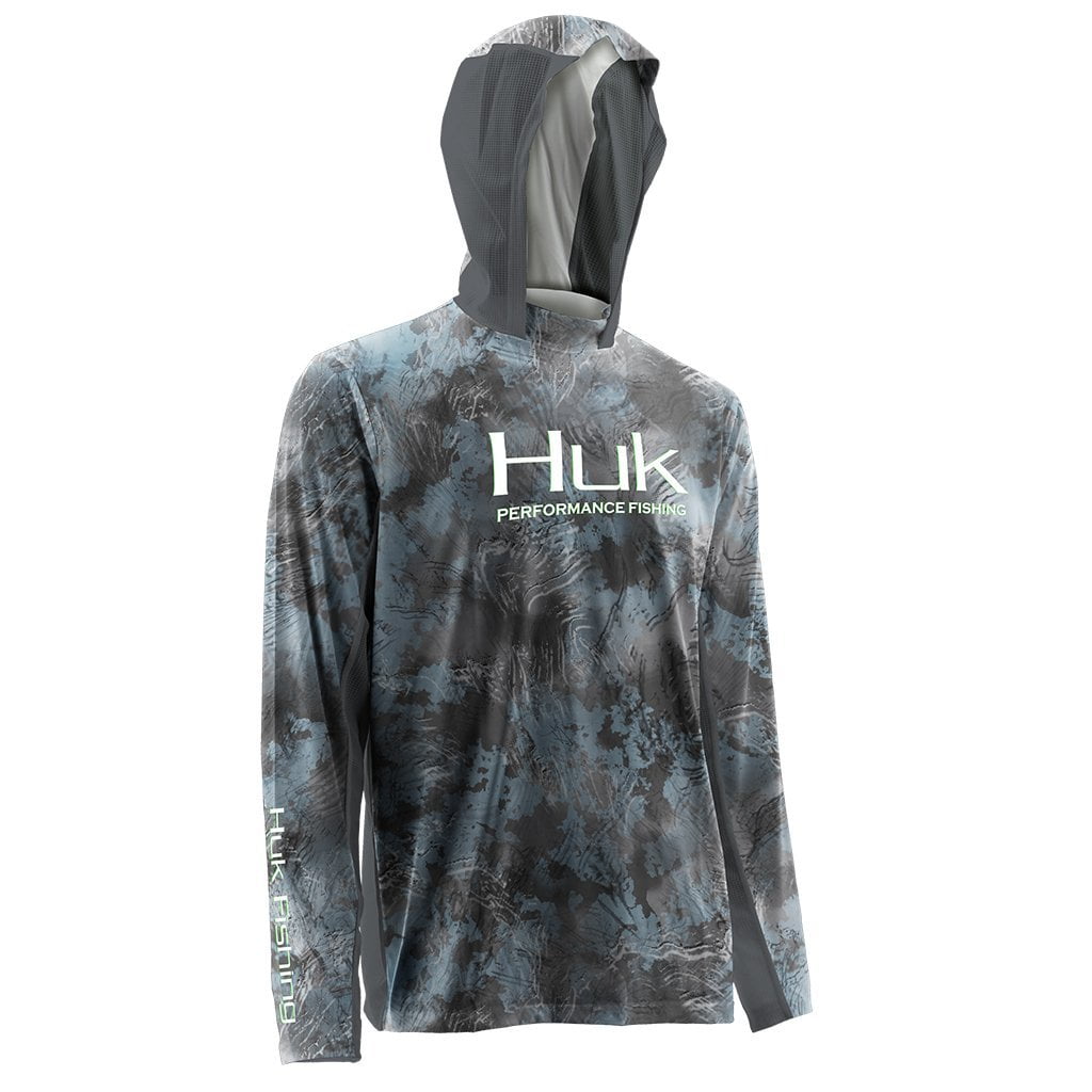 huk icon camo hoodie
