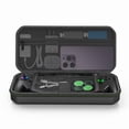 thumbnail image 4 of ROG Ally X Handheld Gaming Console EVA Hard Case Bundle - Includes Tempered Glass Screen Protector & Thumbstick Grips | Shockproof, Water-Resistant Storage Bag for ROG Ally X, Travel-Friendly Design, 4 of 5