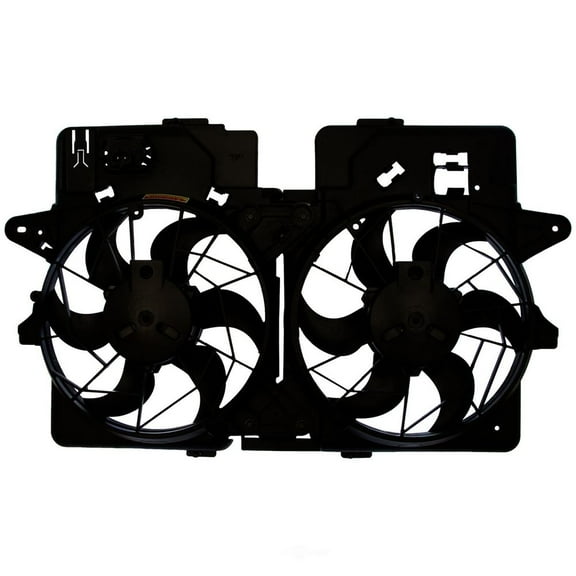 Dual Radiator and Condenser Fan Assembly Fits select: 2001-2004 FORD ESCAPE, 2001-2006 MAZDA TRIBUTE