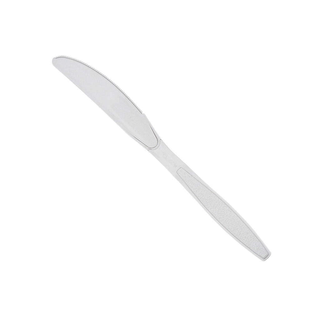 Disposable Clear Plastic Knife, Pack of 100