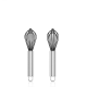 thumbnail image 1 of Batidor de silicona, paquete de 1/2/3 Batidores profesionales para cocinar sin rayar, batidor de acero inoxidable y silicona, batidor de goma de plástico para utensilios de cocina antiadherentes,, 1 of 7