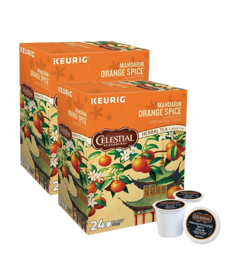 Celetial Seasonings India Spice Chai Black Tea K Cups 2 Pack, Each