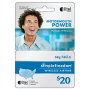 Alltel Simple Freedom $20 Prepaid Card