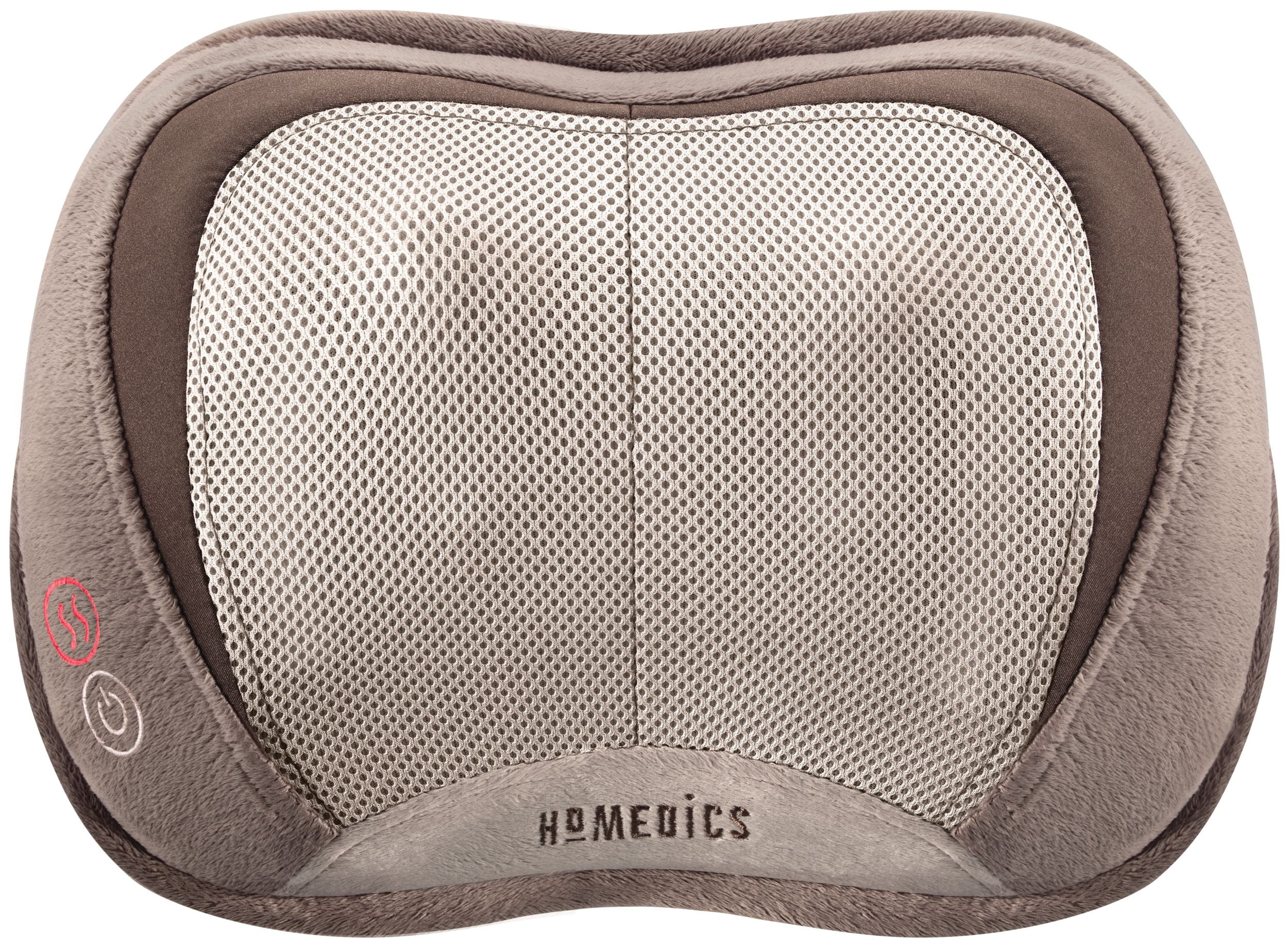 Homedics shiatsu elite 3d shiatsu & vibration massage pillow with heat hotsell