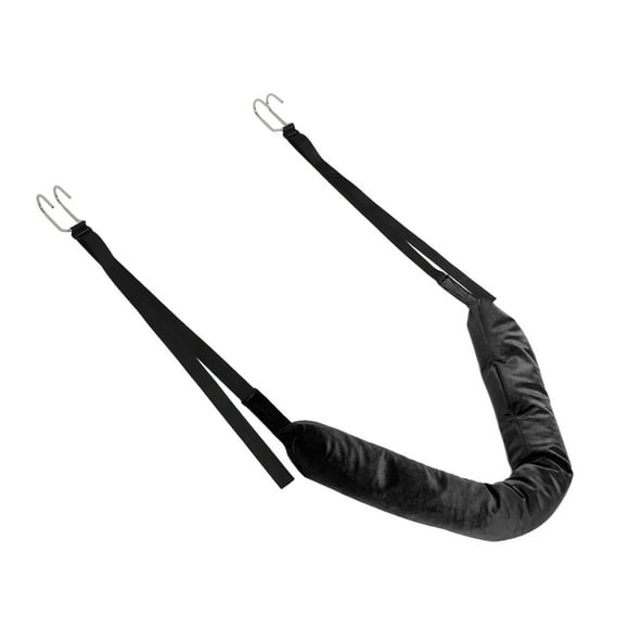 Back Stretcher, Lumbar Traction Belt Multipurpose Decompression For Car Black
