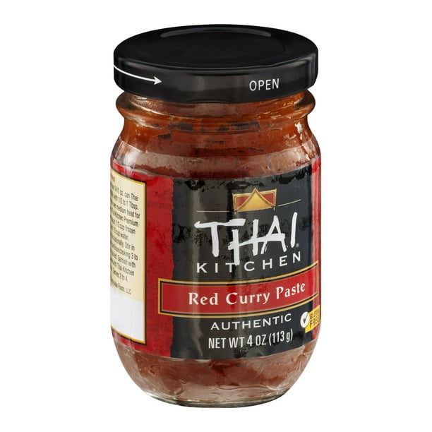 Thai Kitchen Red Curry Paste, Gluten Free, 4 OZ (Pack of 2) - Walmart
