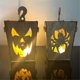 thumbnail image 1 of Halloween Wooden Lighted Pumpkin for Tabletop,D, 1 of 5