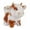 C, variant on Plush Toys Simulated Cow Toy Brown Stuffed Cow With Collar Interactive Kids Toy For Play Decoration