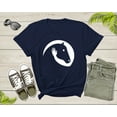 thumbnail image 3 of Cool Horse Pony Lover Gift Shirt For Men Women Kids Girls Boys Aesthetic Horse Lover Gift Ideas Tshirt Graphic Horse Head Silhouette T-shirt, 3 of 8