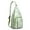 Green, variant on Funny Dinosaur Sling Backpack - Whimsical Dino Pattern Crossbody Bag (Easy Access)