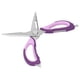 thumbnail image 5 of Tijeras de acero inoxidable para alimentos y mariscos, color morado, desmontables para una limpieza fácil Tijeras de cocina multiusos, 5 of 8