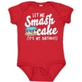 thumbnail image 3 of Inktastic Let Me Smash Cake Its My Birthday Boys Baby Bodysuit, 3 of 5