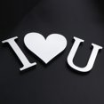 thumbnail image 1 of INICIO / L❤VE / I ❤U Letras de bricolaje Etiqueta de espejo de pared Calcomanías artísticas Póster de bricolaje para dormitorio Habitación I❤ U Yotijar Cartas Etiqueta de la pared, 1 of 10