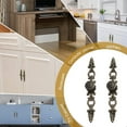 thumbnail image 7 of Rawiri Antique Cabinet Knobs & Pulls Set - 5 Vintage Drawer Handles with Plate, Rustic Metal Hardware for Dresser, Closet, 7 of 7