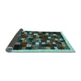 thumbnail image 2 of Ahgly Company Indoor Rectangle Abstract Light Blue Contemporary Area Rugs, 5' x 7', 2 of 4