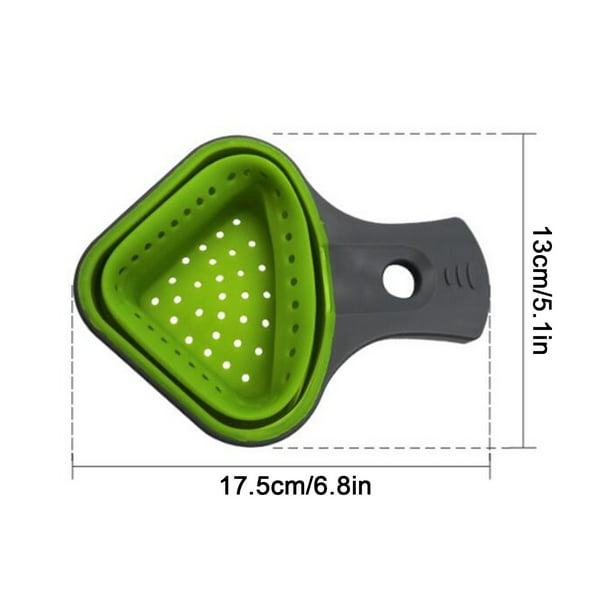 Cameland Food Grade Silicone Noodle Fishing Noodle Strainer Silicone Folding Basket Spaghetti Strainer Other