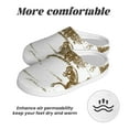 thumbnail image 6 of Kdxio Horse Rider In Field Women's Men's Slippers Plush Slip-On House Slipper for Winter Indoor Soft Cushion Non-slip Fluffy Slides Slippers-8, 6 of 7