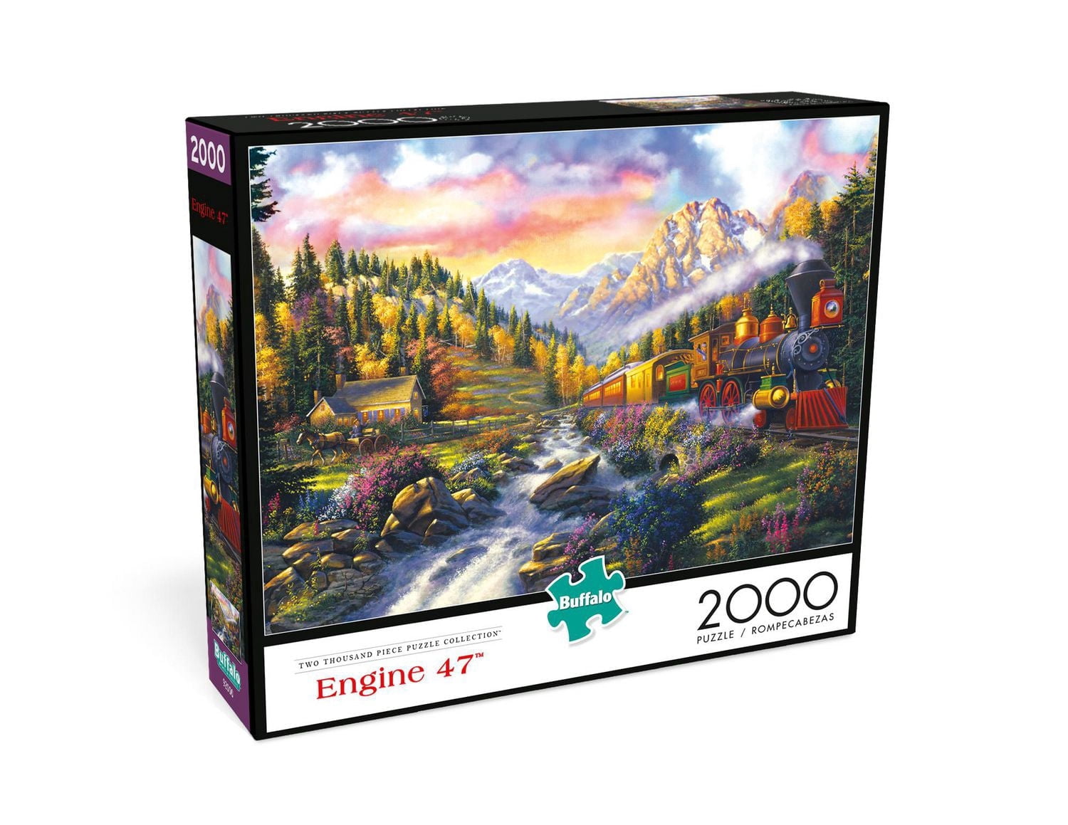 Buffalo Games Engine 47 2000 Piece Jigsaw Puzzle