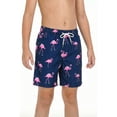 thumbnail image 2 of Mowujeit Boys Swim Trunks Compression Liner Kid Swim Shorts Quick Dry Bathing Suit 4T, 2 of 7