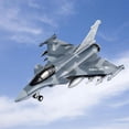 thumbnail image 1 of Simulation Alloy 1/50 Scale Model Toy Fighter Jet with Pull Back Action Collections Ornament Gifts, 1 of 10