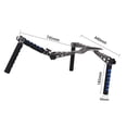 thumbnail image 3 of Ergonomic DSLR Shoulder Rig Stabilizer for Steady Shooting - Anti-Fatigue Camera Support Bracket with Adjustable Angles, Multi-Interface Compatibility for Video Light/LCD Monitor, Lightweight 2.2lb, 3 of 6