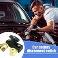 thumbnail image 2 of 12V/24V Battery Disconnect Switch, Heavy Duty Pure Copper Battery Cut Off Switch for Car, Truck, RV, Tractor, 2 of 8