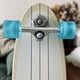 thumbnail image 4 of Bogie de Patines de Surf Meraki de 6,25 Pulgadas Bogie de Tablero de Surfskate de Tierra de AleacióN de Aluminio Soporte de Resorte Giratorio Suministro Piezas, Negro, 4 of 6
