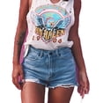 thumbnail image 2 of LYMAYTER Female Denim Shorts for S-2XL High Waisted Ripped Women Jeans Shorts Water Washing Jeans Shorts with Pockets, 2 of 8